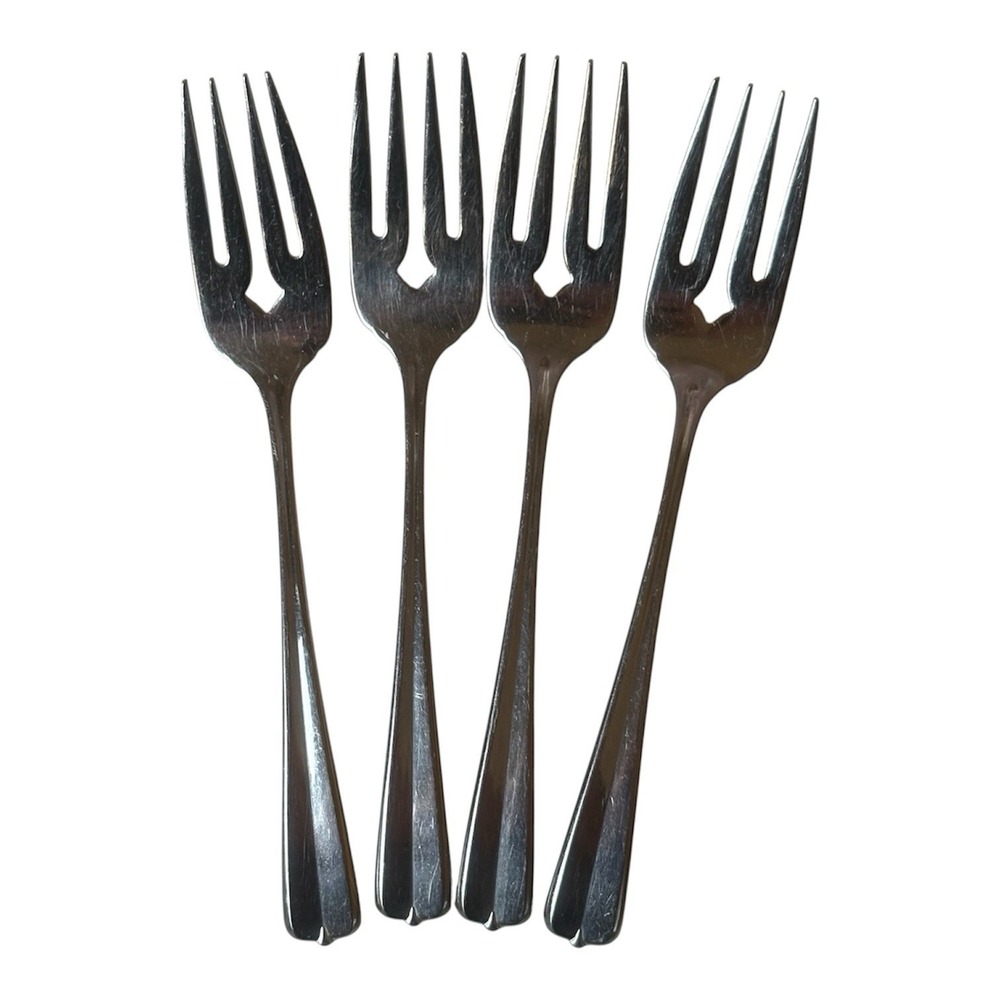 Oneida GALA IMPULSE Stainless Flatware - 4 Salad Forks